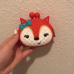 fox wallet/ coin bag for kids